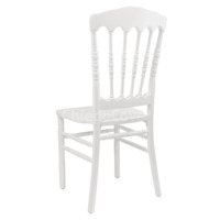 Product photo Napoleon White Wooden Chair from the ChiedoCover company.