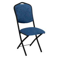 Product photo Hit 20mm folding chair, Levis 78 matting, black frame from the manufacturer ChiedoCover, product picture, real product photo