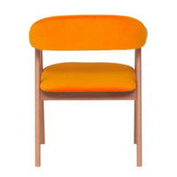 Product photo Dolce half-seat, Velour orange  from the ChiedoCover company.