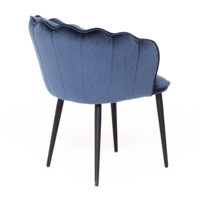 Product photo Tiffany chair, dark blue from the ChiedoCover company.
