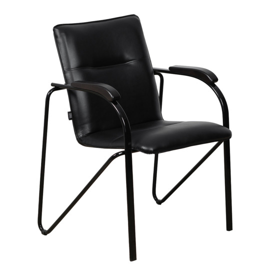 Samba chair, black, frame black - photo 1