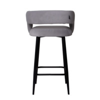 Product photo Mars semi-legendary 650 chair, velour Velutto 51, metal legs from the ChiedoCover company.