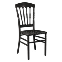 Product photo Napoleon Chair, Black, wooden from the manufacturer ChiedoCover, product picture, real product photo