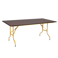 Product photo Table Leader 2, 2000*900, wenge, gold from the manufacturer ChiedoCover, product picture, real product photo