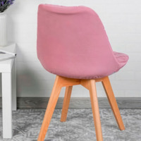 Product photo Frankfurt chair cover, large diamond, dusty rose from the ChiedoCover company.