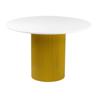 Product photo Food court table d1000, HPL White matt from the ChiedoCover company.