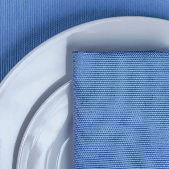 A set of placemats and couverts for 2 devices, blue - photo 3