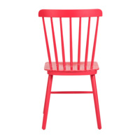 Product photo Tucker chair, red wooden from the ChiedoCover company.