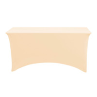 Product photo Table cover 01, 1500x800, beige from the ChiedoCover company.