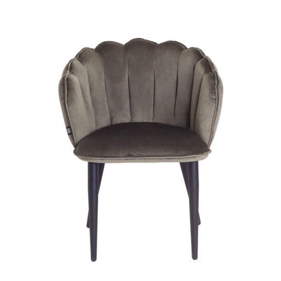 Tiffany chair, velour, grey - photo 2