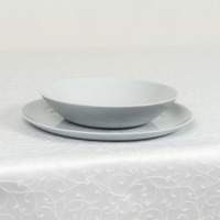 Product photo Richard tablecloth, white from the ChiedoCover company.