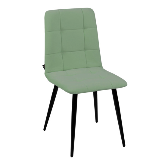 Olys chair, newtone kiwi velour, metal - photo 1