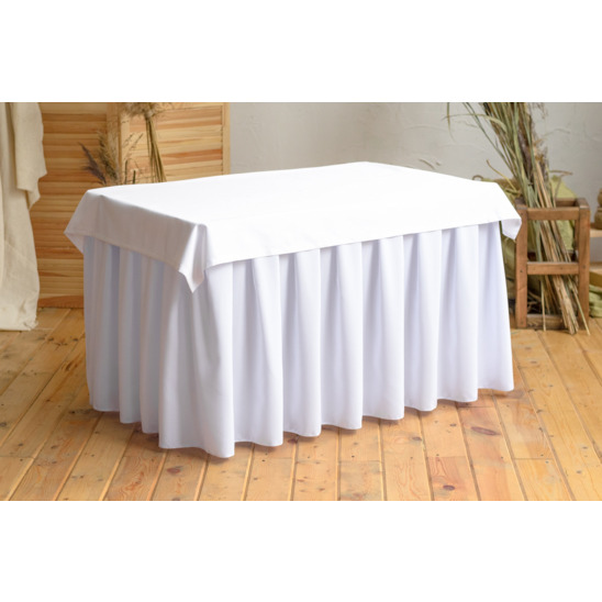 Set of Table with buffet skirt - صور 8