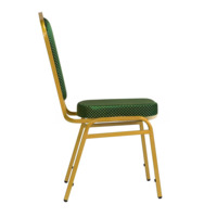 Product photo Chair Hit 20mm - gold, crown green from the ChiedoCover company.