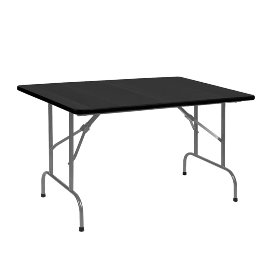 Table Leader 1, 1200x600, black, silver, without bumpers - photo 1