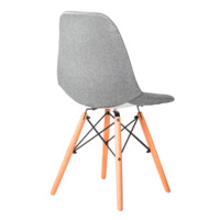 Product photo E01 chair cover for Eames, sealed grey from the ChiedoCover company.