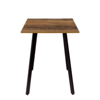Product photo Loft Ray table, 1100x650x760 mm H1330 Oak Santa Fe vintage, legs RAL 9005 matt from the ChiedoCover company.