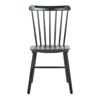 Product photo Tucker chair, black wooden from the ChiedoCover company.