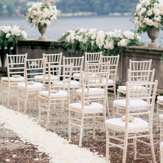 Chiavari chair, white wood, walnut patina - photo 6