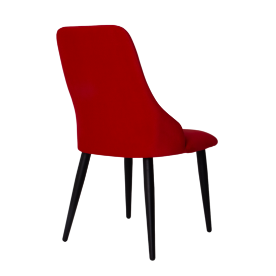 Aer chair, Evita 29 velour, metal 40*20 RAL 9005 - photo 4