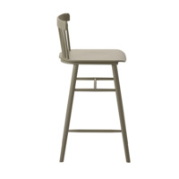 Product photo Tucker semi-legendary chair, grey wooden from the ChiedoCover company.