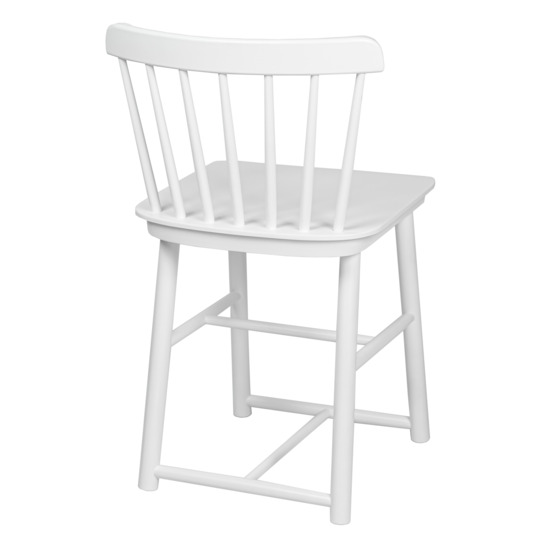 Tucker Midi White Chair - photo 3