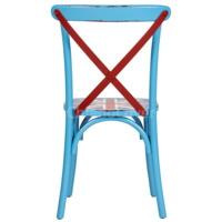 Product photo Crossback Flag Chair from the ChiedoCover company.