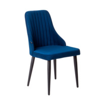 Product photo Kongsberg chair, velour Velutto 26, metal legs x2 from the manufacturer ChiedoCover, product picture, real product photo