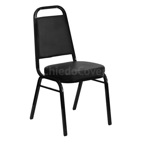 Denver 20mm Chair - black, black leatherette - photo 1