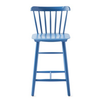 Product photo Tucker semi-legendary chair, blue wooden from the ChiedoCover company.