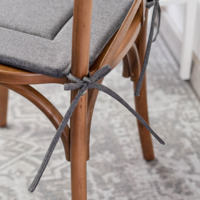 Product photo Chair cushion 39x39, grey from the ChiedoCover company.