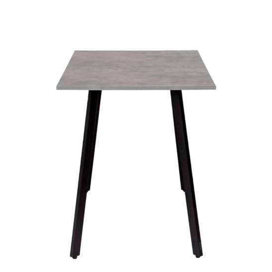 Loft Ray table, 1100x650x760mm F186 st9 Chicago concrete light grey, legs RAL 9005 matt - photo 3