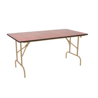 Product photo Table Leader 1, 1200x600, walnut, champagne, without chippers from the manufacturer ChiedoCover, product picture, real product photo