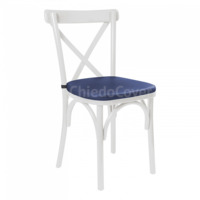 Product photo Crossback Chair cushion, blue from the manufacturer ChiedoCover, product picture, real product photo