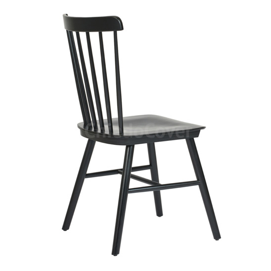 Tucker chair, black wooden - photo 4