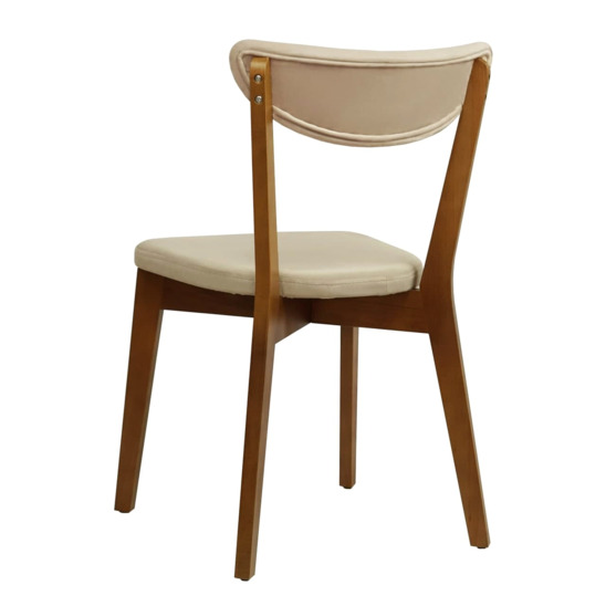 Ruby chair, beige velour - photo 4