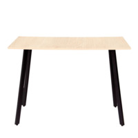 Product photo Loft Ray table, 1100x650x760mm, H3433 Hollande polar pine, legs RAL 9005 matt from the ChiedoCover company.