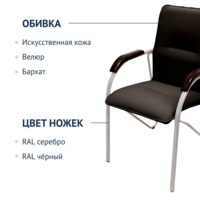 Product photo Samba chair, black from the ChiedoCover company.