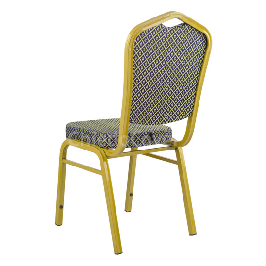 Chair Hit 25mm, gold, jacquard, carriage tie - photo 2