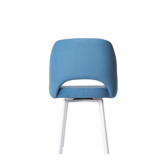 Mila chair on a rotating base, velour Velutto 72 - photo 6