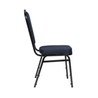 Product photo Chair Hit 20mm - antique silver, crown blue from the ChiedoCover company.