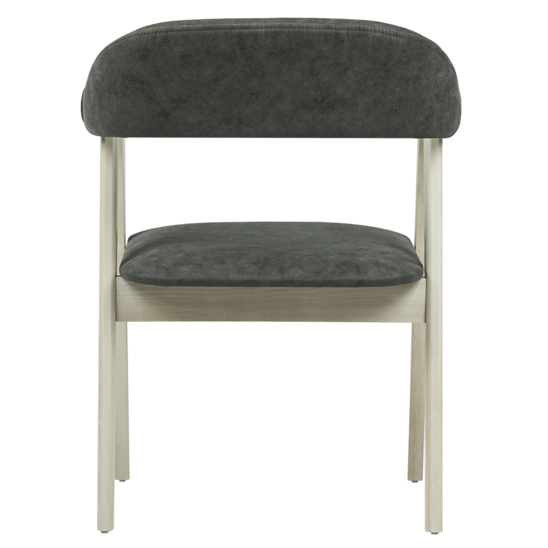 Dolche half-seat, grey suede, Shanegreen grey, organic white - photo 5