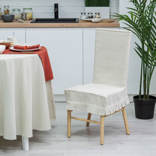 Dining set 4, linen/ brick - photo 5