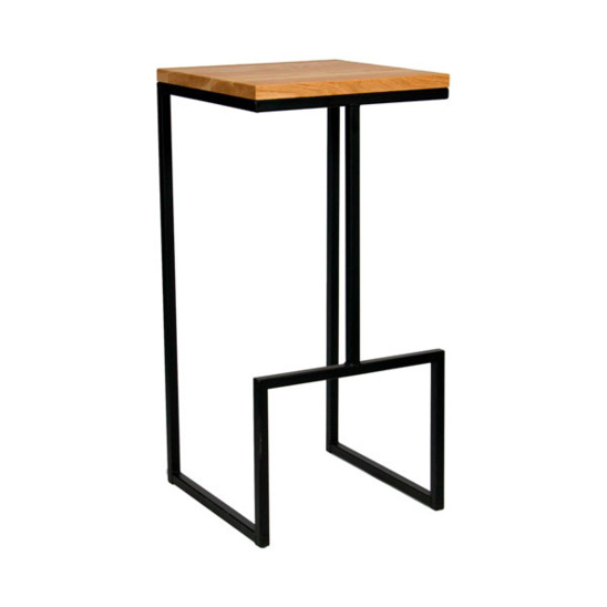 Loft-12 bar stool with footrest - photo 1