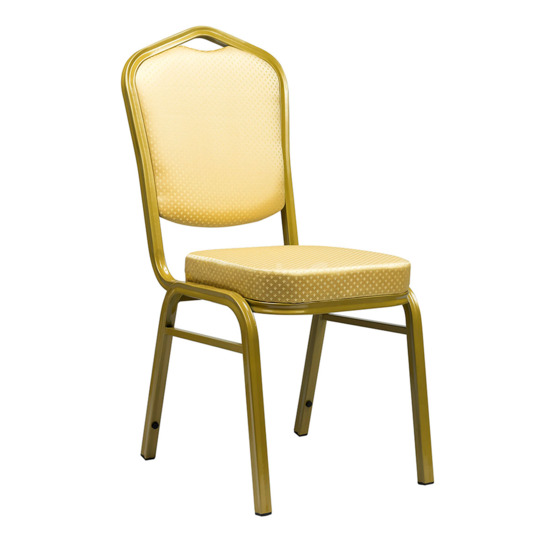 Chair Hit 25mm - gold, beige crown - photo 1