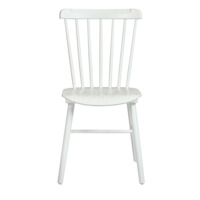 Product photo Tucker chair, white wooden from the ChiedoCover company.