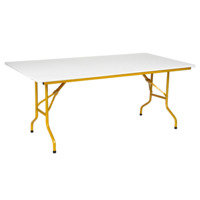 Product photo Table Leader 2,1800*800, white, gold from the manufacturer ChiedoCover, product picture, real product photo