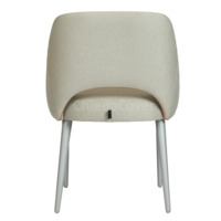Product photo Mila's chair, grey matting from the ChiedoCover company.