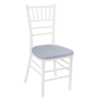 Product photo Chiavari chair cushion 01, 3 cm, grey from the manufacturer ChiedoCover, product picture, real product photo