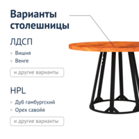 Product photo Loft table 22 from the ChiedoCover company.
